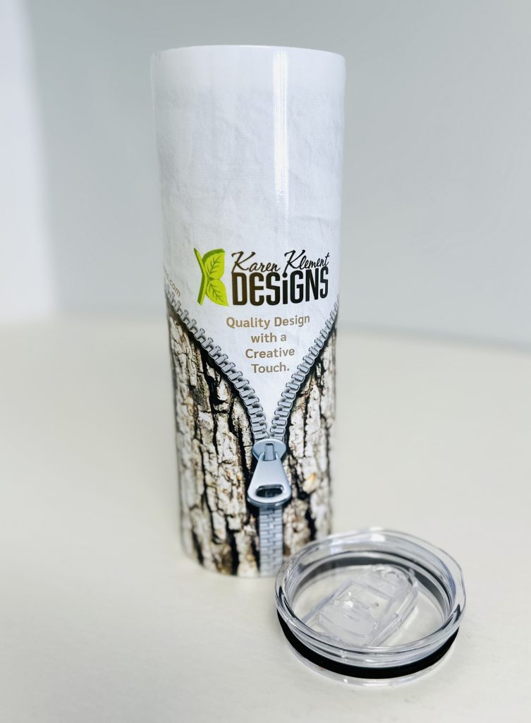 Creative zipper tumbler